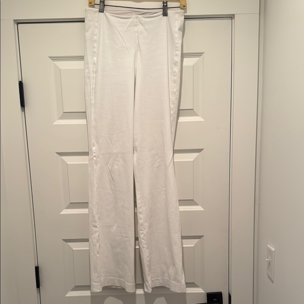 Elegant White Women's Pants